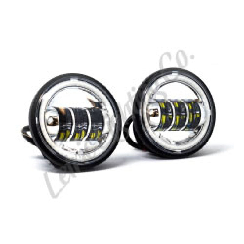 Letric Lighting 4.5in Chrome Full-Halo Indian LLC-ILPL-CH LLC-ILPL-CH Photo - Primary