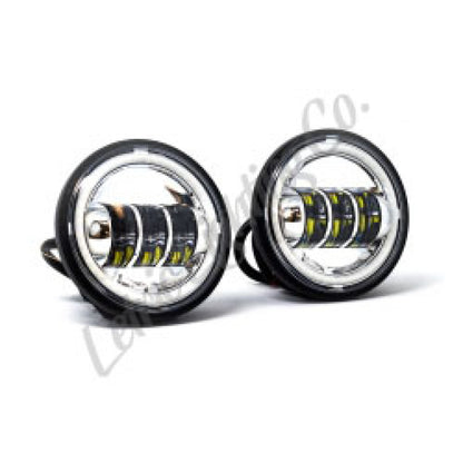 Letric Lighting 4.5in Chrome Full-Halo Indian LLC-ILPL-CH LLC-ILPL-CH Photo - Primary