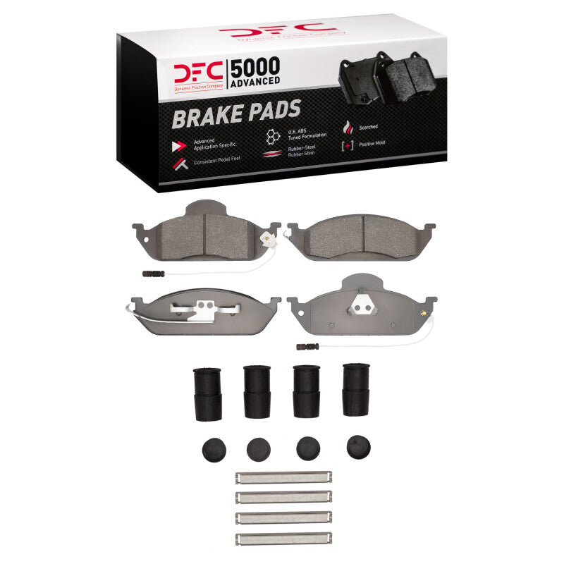 DFC DFC 5000 Advanced Low Met Brake Pads Brakes, Rotors & Pads Brake Pads - OE main image