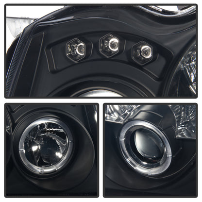 Spyder Jeep Grand Cherokee 05-07 Projector Headlights LED Halo LED Blk Smke PRO-YD-JGC05-HL-BSM 5078551 5078551 User 1