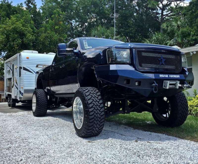 Road Armor 11-14 Chevy 2500 Stealth Front Winch Bumper - Tex Blk 382R0B 382R0B Photo - Primary