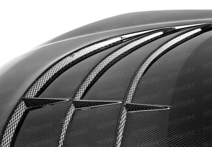 Seibon Carbon Fiber Hood for 2013-2016 Hyundai Genesis 2dr HD1213HYGEN2D-SC Photo - Primary