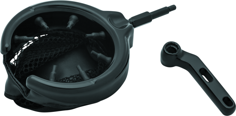 Kuryakyn Drink Holder W/Bskt & Prch Blk 1738 1738 Photo - Primary