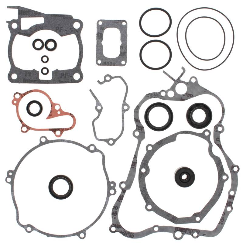 Vertex Pistons Vertex Gaskets 94-97 Yamaha YZ125 Complete Gasket Kit w/ Oil Seals 811636 811636 Photo - Primary
