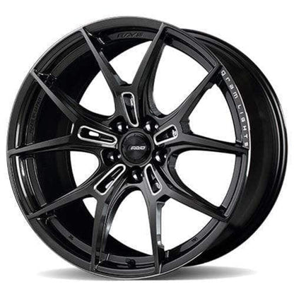 Gram Lights 57FXZ 18x9.5 +22 5-114.3 Super Dark Gunmetal & Machining Rim Edge DC Wheel WGFJX12EH8 WGFJX12EH8 User 1