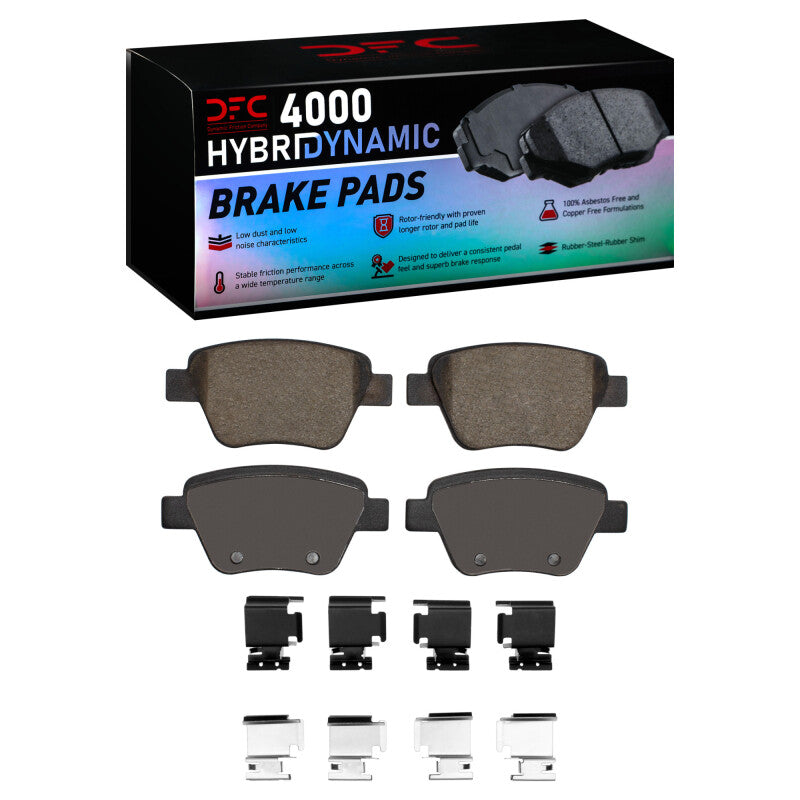 DFC DFC 4000 HybriDynamic Brake Pads Brakes, Rotors & Pads Brake Pads - OE main image