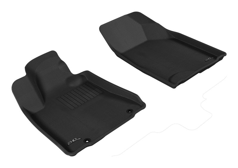 3D MAXpider 2004-2009 Lexus RX Kagu 1st Row Floormat - Gray L1LX03911501 L1LX03911501 Photo - Primary