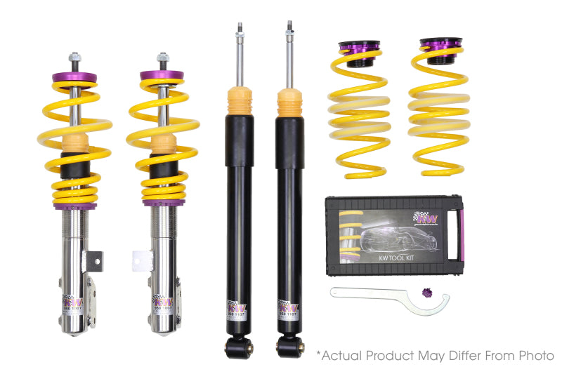 KW V2 Coilover Kit Honda Civic (all excl. Hybrid)  with 14mm (0.55"") front strut lower mounting bolt 15250008 15250008 User 3