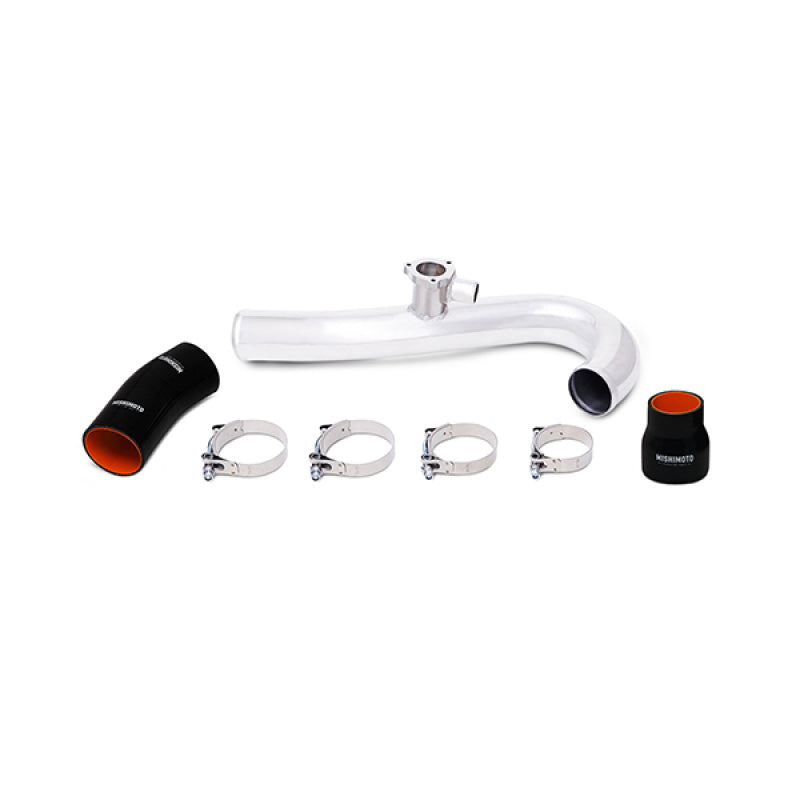 Mishimoto Polished Hot-Side Intercooler Pipe Kit Ford Mustang EcoBoost 2015+ MMICP-MUS4-15HP Photo - Primary
