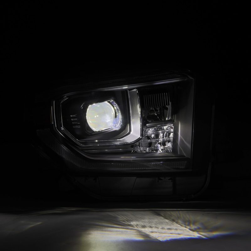 AlphaRex 14-21 Toyota Tundra LUXX-Series LED Proj Headlights Blk w/Actv Light & Seq. Sig + DRL 880835 880835 User 5