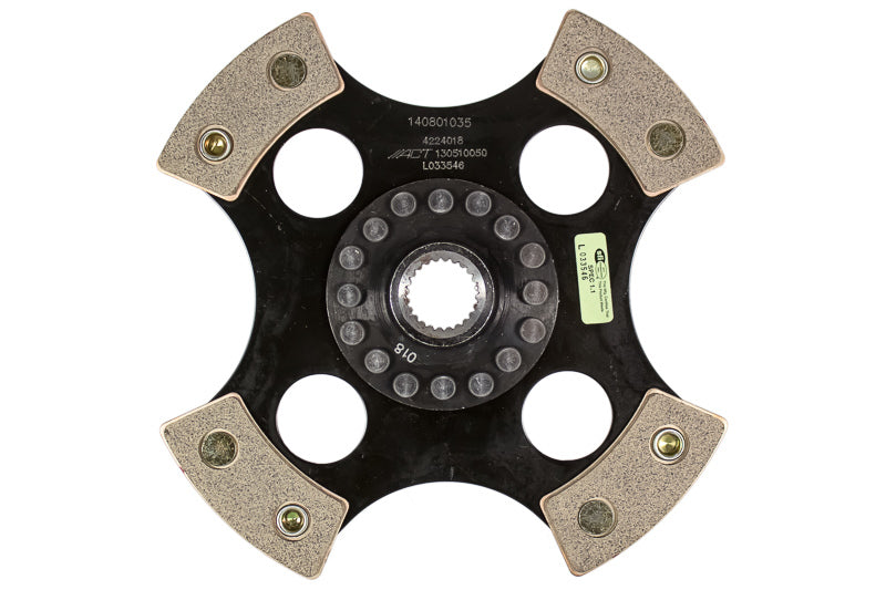 ACT 4-Puck Solid Hub Race Disc Saab 9-2X Linear H4 05-05 4224018 Photo - Primary