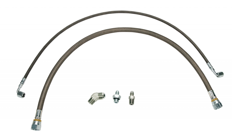 Wehrli LB7/LLY/LBZ/LMM Duramax S400 Twin/Compound Turbo Oil Line Kit WCF100378 WCF100378 Photo - Primary