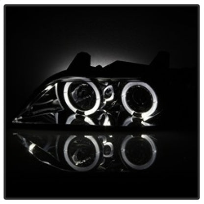 Spyder BMW Z3 96-02 Projector Headlights LED Halo Smoke High H1 Low H1 PRO-YD-BMWZ396-HL-SM 5009104 5009104 Photo - Unmounted