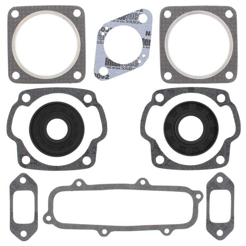 Vertex Pistons Vertex Gaskets  Sachs 440 SA440 Electric Start FC/2 Complete Gasket Kit w/ Oil Seals 711012 711012 Photo - Primary