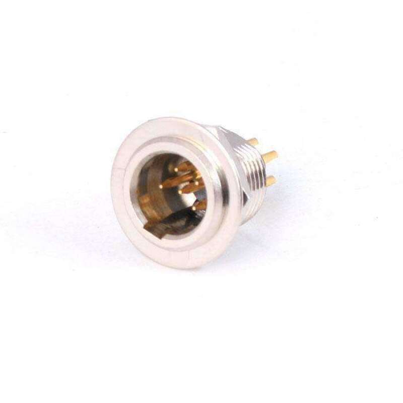 Rugged Radios 5-Pin Panel Mount Mini XLR Connector TB5M C5P-PM C5P-PM Photo - Primary