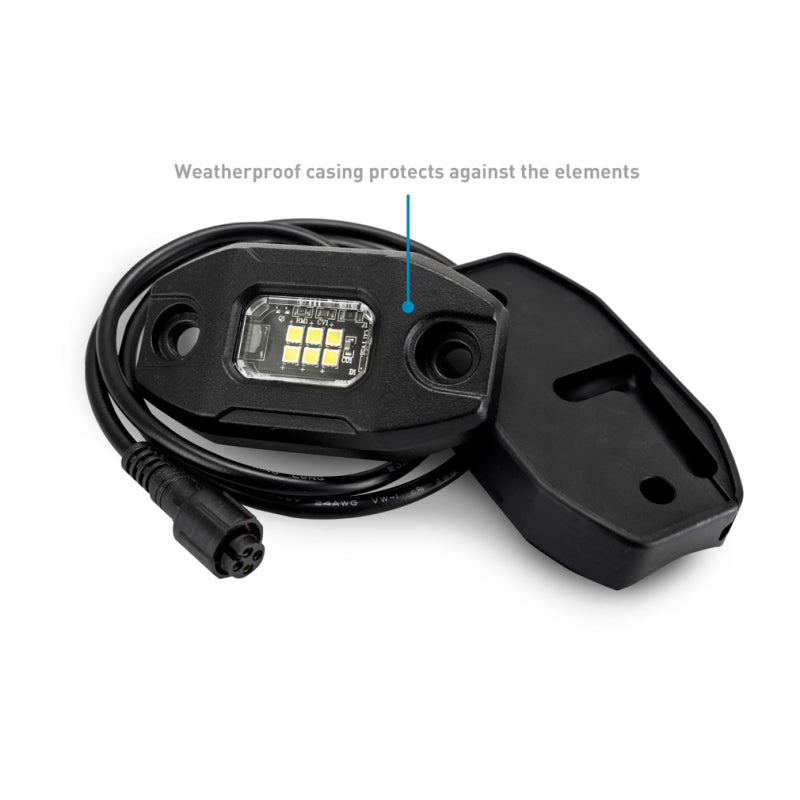 Borne Off-Road Rock Light (Kit of 4) Short Harness BNLT-RL-4A BNLT-RL-4A Photo - Primary