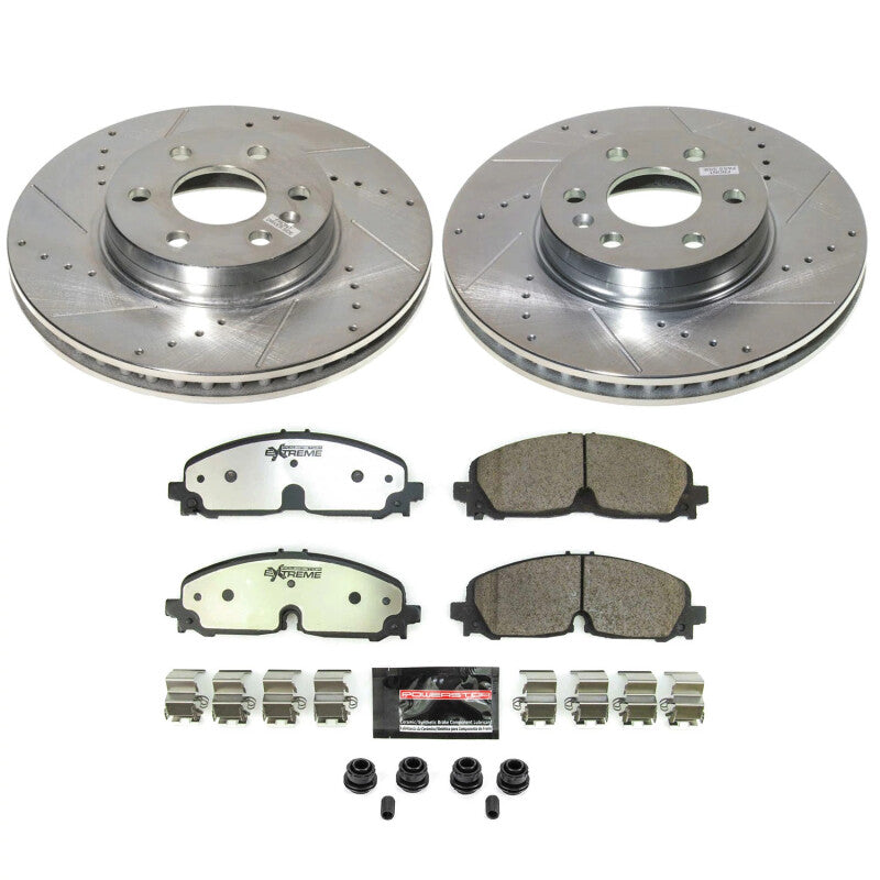 PowerStop Power Stop 21-22 Chevrolet Colorado Front Z36 Truck & Tow Brake Kit K8741-36 K8741-36 Photo - Primary