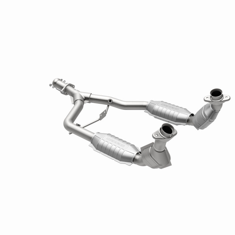 MagnaFlow Ford Mustang HM Grade Federal / EPA Compliant Direct-Fit Catalytic Converter 93344 360 Degree Image Set