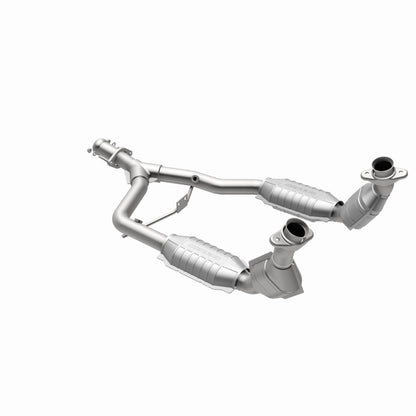 MagnaFlow Ford Mustang HM Grade Federal / EPA Compliant Direct-Fit Catalytic Converter 93344 360 Degree Image Set
