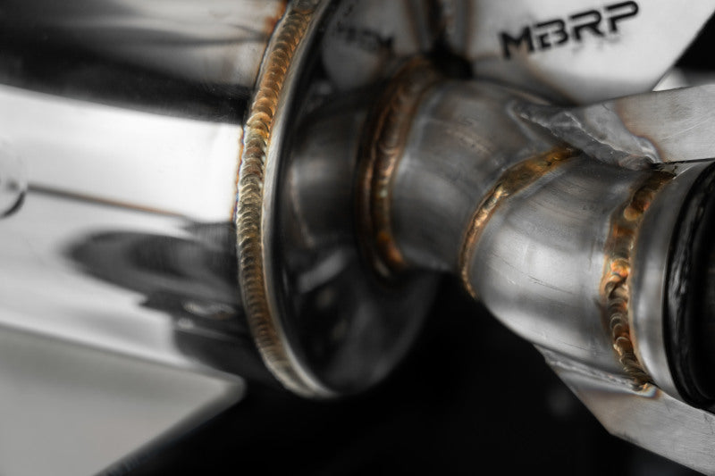 MBRP 2015 Polaris Hawkeye 325/Sportsman ETX 5in Single Slip-On Performance Series Exhaust AT-9502PT AT-9502PT Photo - Close Up