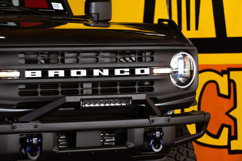 DV8 Offroad 21-22 Ford Bronco Factory Modular Front Bumper Bull Bar LBBR-04 LBBR-04 Photo - Unmounted