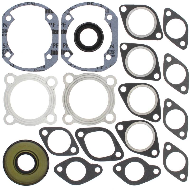 Vertex Pistons Vertex Gaskets 1971 Yamaha GP GP396 Complete Gasket Kit w/ Oil Seals 711031 711031 Photo - Primary