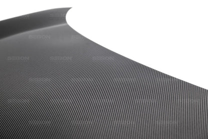Seibon 2016-2017 Honda Civic Coupe/Sedan/Hatchback OEM Style Carbon Fiber Hood HD16HDCV-OE HD16HDCV-OE Photo - Primary