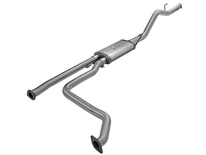 aFe MACH Force-Xp 3in 409 Stainless Steel Cat-Back Exhaust System: Nissan 49-46104 Photo - Unmounted