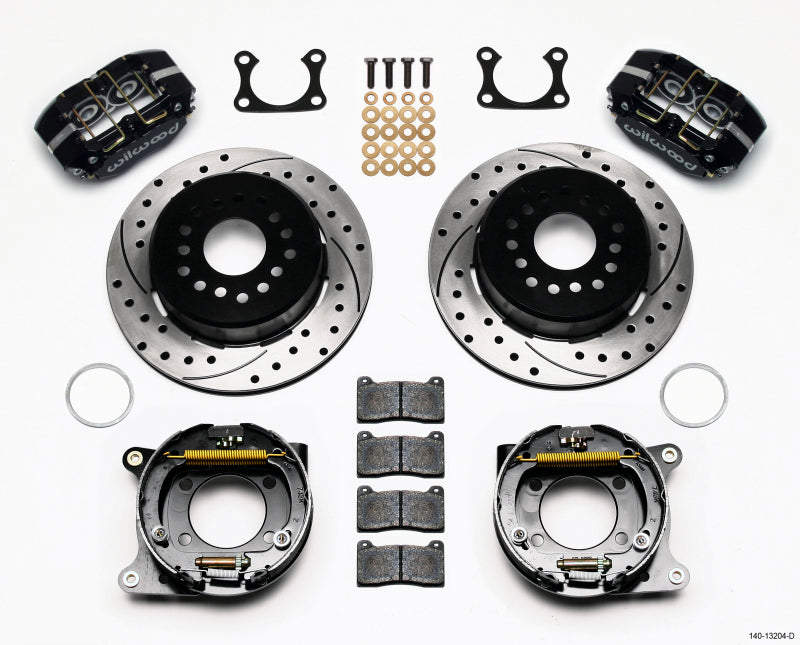 Wilwood DP-DB P/S Park Brake Kit, Drilled, Big Ford 2.36" Offset 140-13204-D Photo - Primary