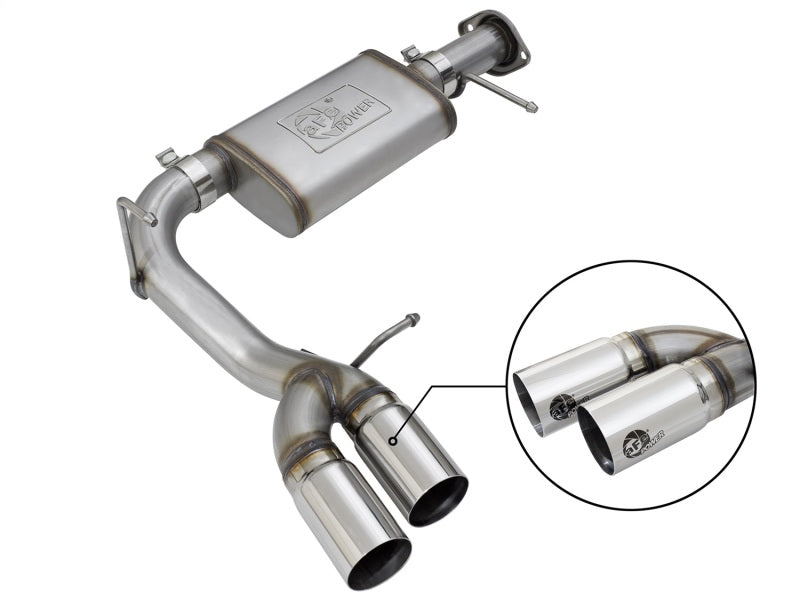 aFe  POWER Rebel Series 3" 409 Stainless Steel Cat-Back Exhaust System 49-44061-P Photo - Primary