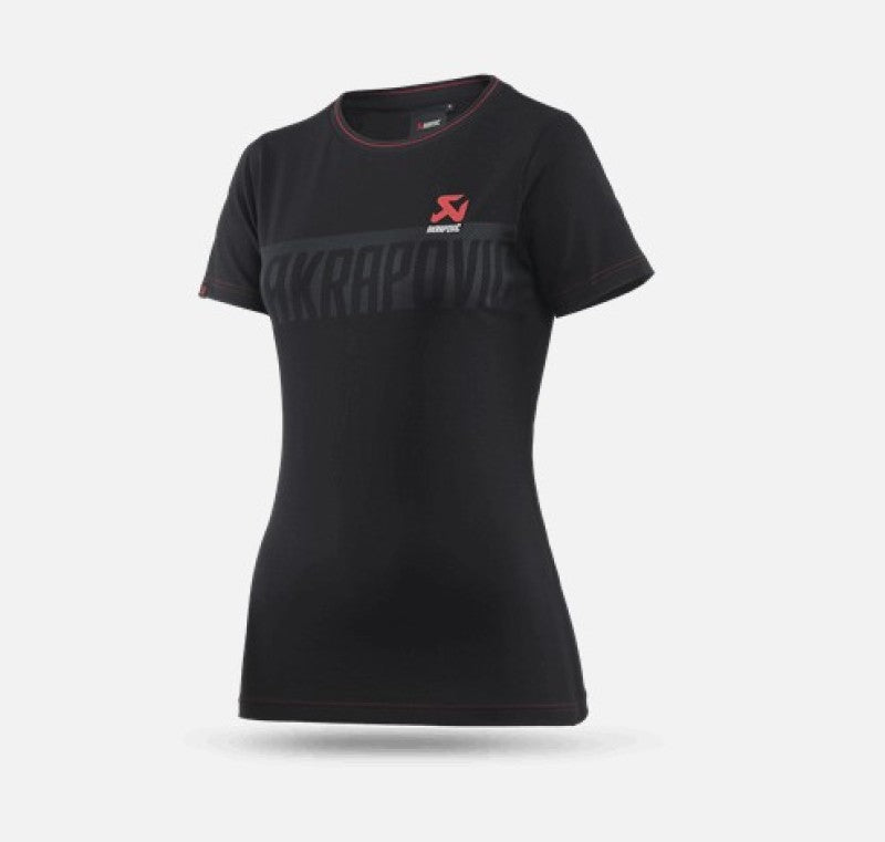 Akrapovic Womens Corpo T-Shirt Black - S 802049