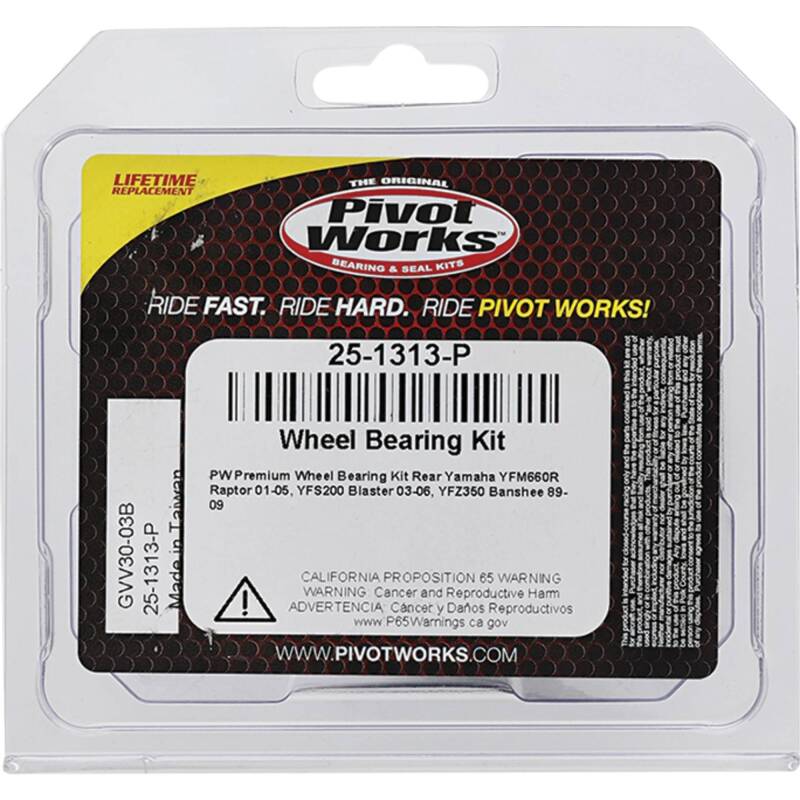 Pivot Works Pw Premium Wheel Bearing 25-1313-P 25-1313-P Photo - Primary