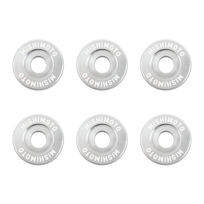 Mishimoto Small Fender Washer Kit (6pcs) - Silver MMFW-SM-6SL MMFW-SM-6SL User 1