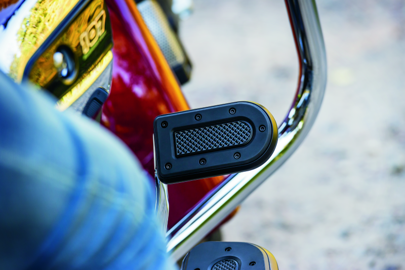 Kuryakyn Hvy Ind Brake Pedal Blk 7040 7040 User 1