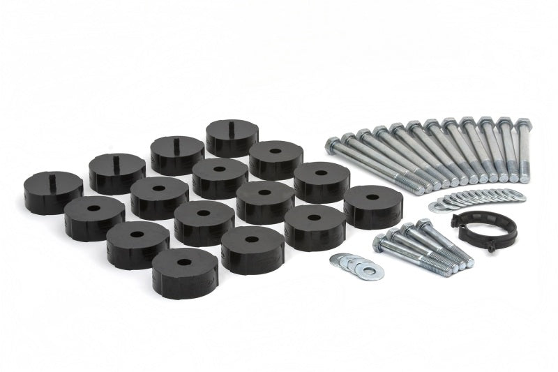 Daystar 2004-2009 Hummer H3 - Body Lift Kit 1in (Replaces Factory Mounts/Incl. all Hardware) KG04501BK KG04501BK Photo - Primary