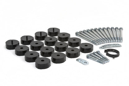 Daystar 2004-2009 Hummer H3 - Body Lift Kit 1in (Replaces Factory Mounts/Incl. all Hardware) KG04501BK KG04501BK Photo - Primary