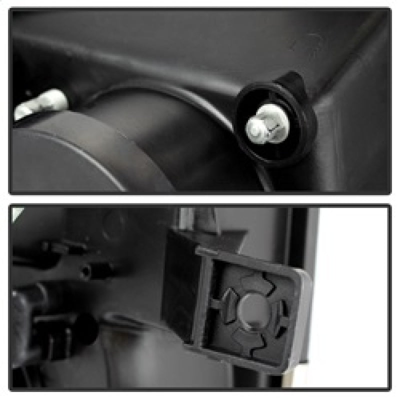 Spyder Ford F150 09-14 Projector Headlights Halogen Model- Light Bar DRL Chrm PRO-YD-FF15009-LBDRL-C 5077585 5077585 Photo - Primary