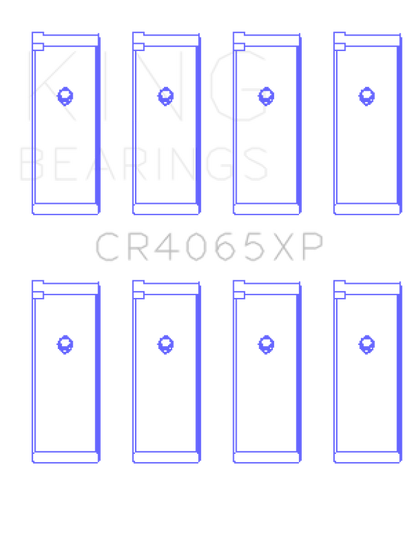 King Engine Bearings King Nissan KA-24DE (Size .025 Oversized) Performance Rod Bearing Set CR4065XP.026 CR4065XP.026 Photo - Primary