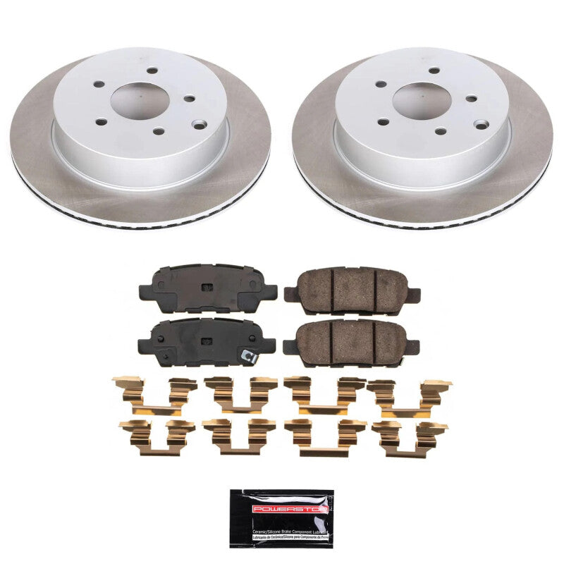 PowerStop Power Stop 2009 Infiniti FX35 Rear Semi-Coated Rotor Kit SC9134 SC9134 Photo - Primary