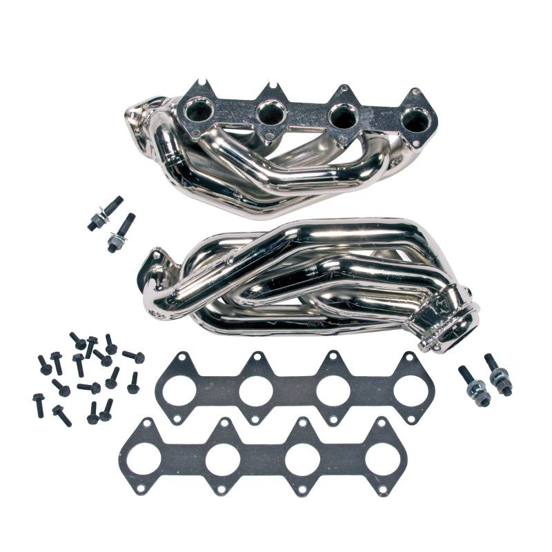 BBK Performance 05-10 Mustang GT 1-5/8 Shorty Tuned-Lenght Headers (Chrome) 1612 Photo - Primary