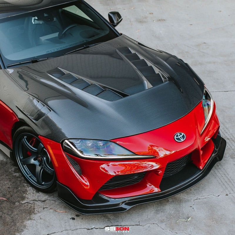Seibon 2020+ Toyota GR Supra TV-Style Carbon Fiber Hood HD20TYSUP-TV-DS HD20TYSUP-TV-DS User 1