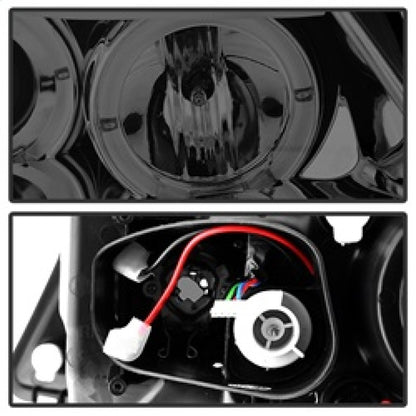 Spyder BMW E90 3-Series 06-08 Projector LED Halo Amber Reflctr Rplc Bulb Smke PRO-YD-BMWE9005-AM-SM 5009029 5009029 Photo - Unmounted