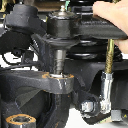 RockJock JK Currectlync Steering Sys. w/Flipped Drag Link 1.65in Dia. Tie Rod 1.3in Dia. w/Hardware JK-9704P JK-9704P Photo - Mounted