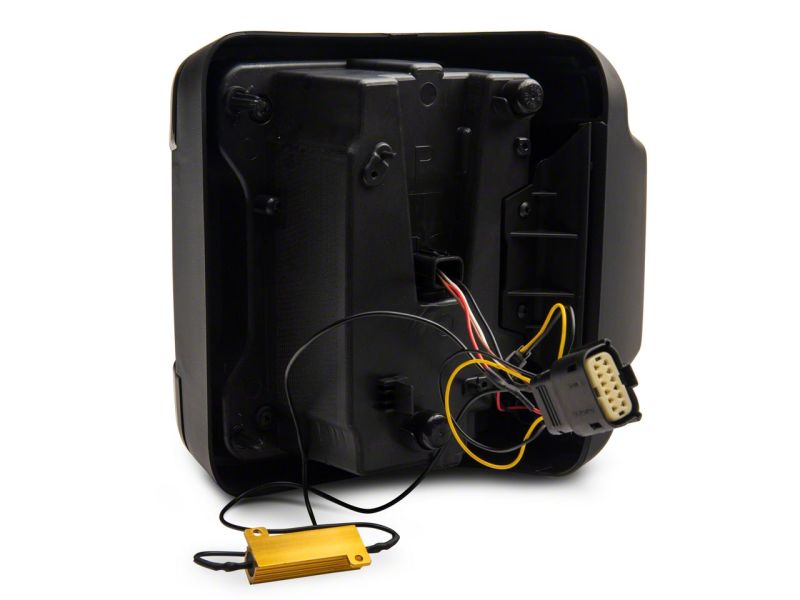 Raxiom 18-23 Jeep Wrangler JL Axial Series Carver LED Tail Lights- Blk Housing (Smoked Lens) J164243-JL J164243-JL Photo - Close Up