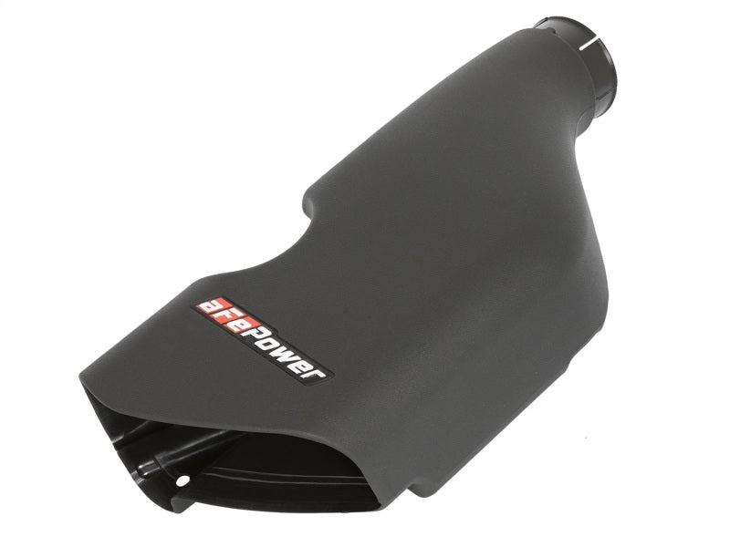 aFe Momentum HD Intake System Dynamic Air Scoop: Nissan Titan XD 16-17 V8- 54-76105-S Photo - Primary