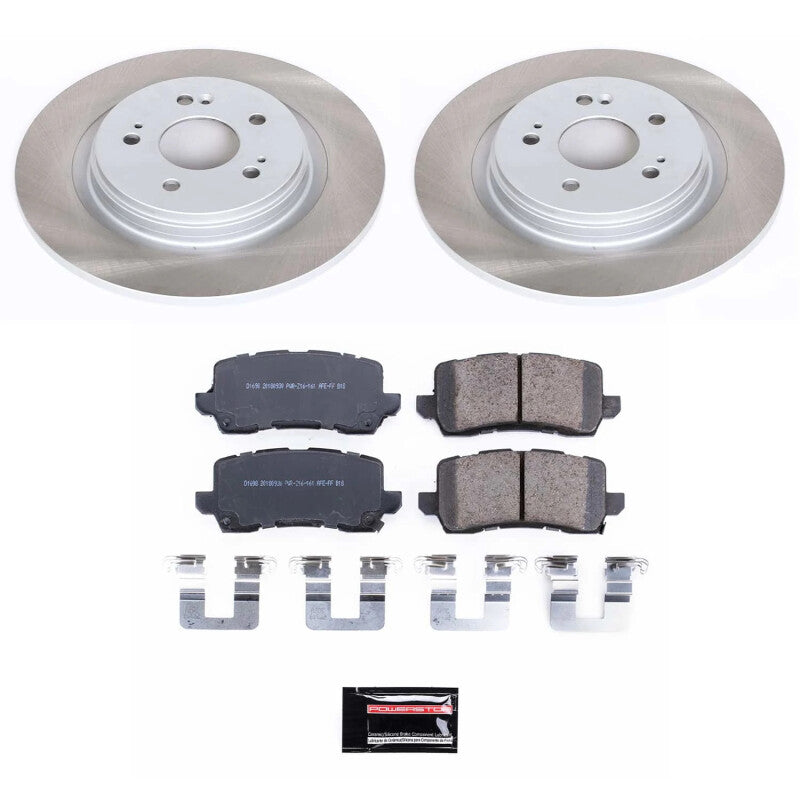 PowerStop Power Stop 18-20 Honda Odyssey Rear Semi-Coated Rotor Kit SC7903 SC7903 Photo - Primary