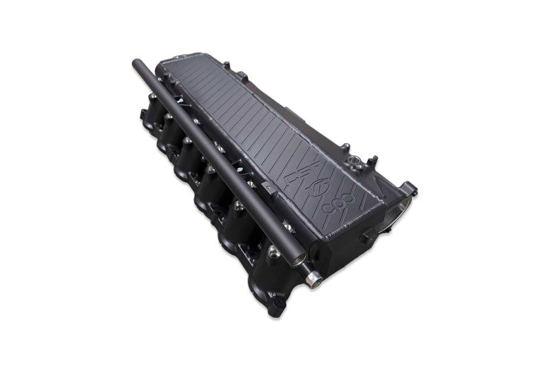 CSF Toyota A90/A91 Supra/ BMW G-Series B58 Charge-Air Cooler Manifold- Black 8200B 8200B Photo - Primary