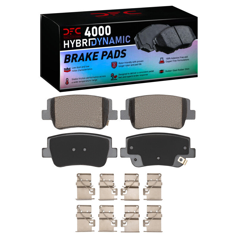 DFC DFC 4000 HybriDynamic Brake Pads Brakes, Rotors & Pads Brake Pads - OE main image