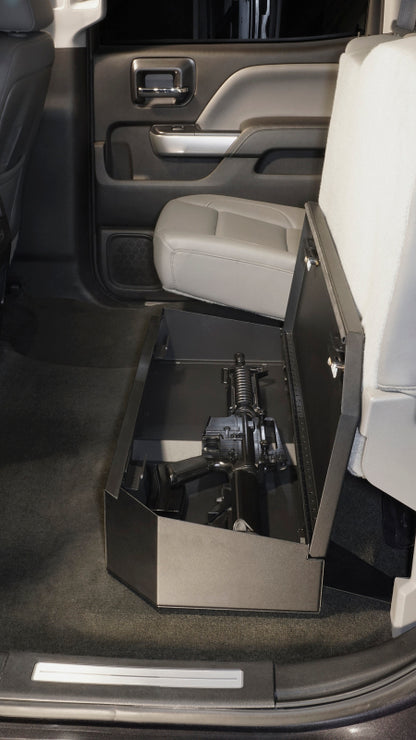 Tuffy Products Tuffy Underseat Lockbox 2/3 Length W/ Keyed Lock For Chevrolet Silverado & Gmc Sierra 340-01 340-01 Photo - Mounted