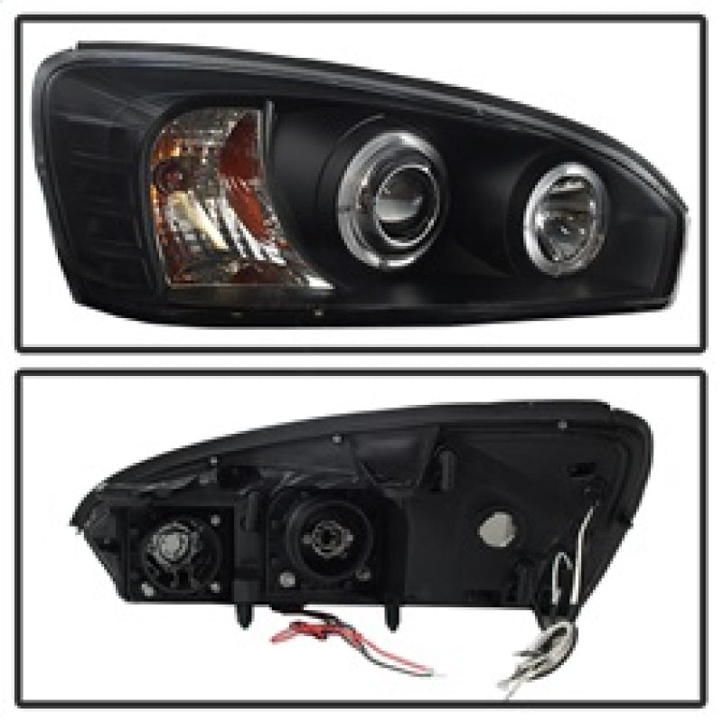Spyder Chevy Malibu 04-07 Projector Headlights LED Halo LED Black High H1 Low H1 PRO-YD-CM04-HL-BK 5042675 5042675 Photo - Unmounted